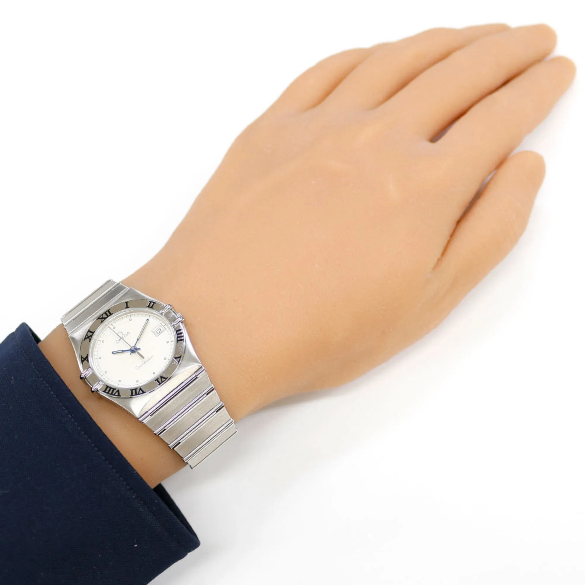 Omega Stainless Steel Wristwatch (Pre-Owned)
