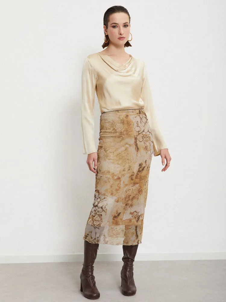 Ottod'Ame Viscose Blouse Ecru