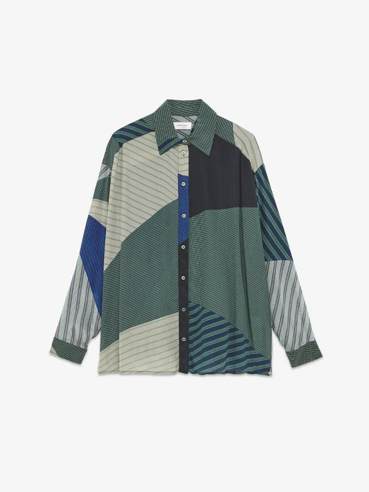 Ottod'Ame Viscose Shirt Forest
