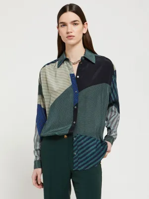 Ottod'Ame Viscose Shirt Forest