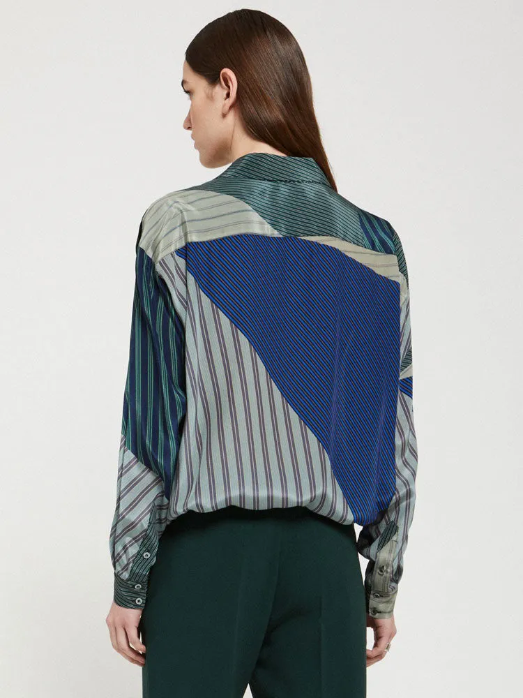 Ottod'Ame Viscose Shirt Forest