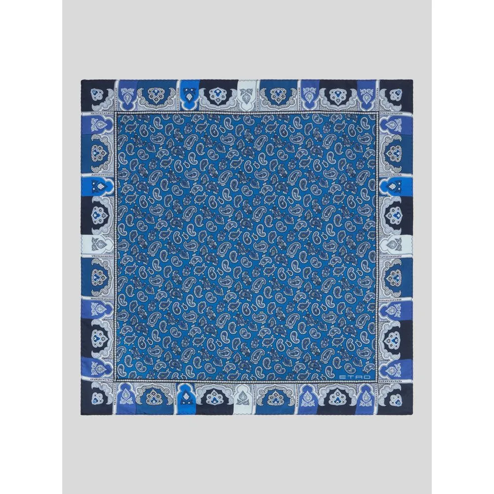 Paisley Silk Pocket Square