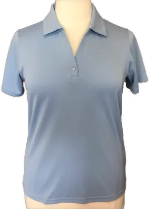 Pebble Beach Performance Light Blue Golf Polo Size XL MSP