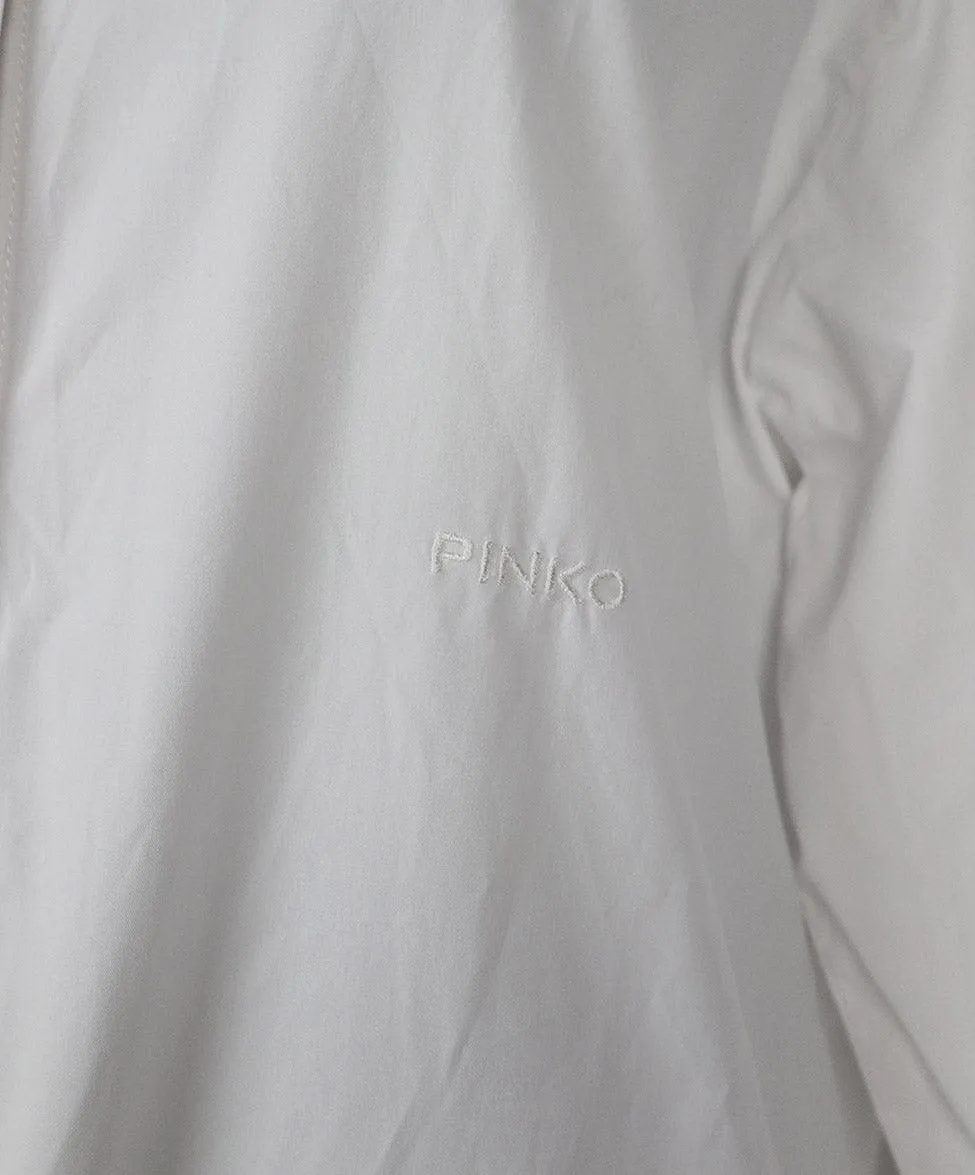 Pinko White Cotton Shirt sz 2