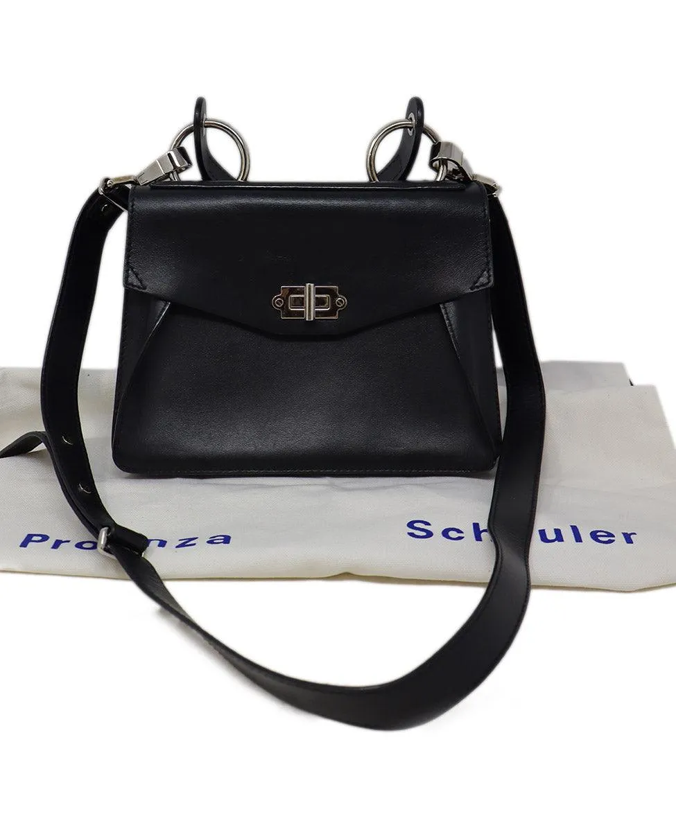 Proenza Schouler Black Leather Shoulder Bag