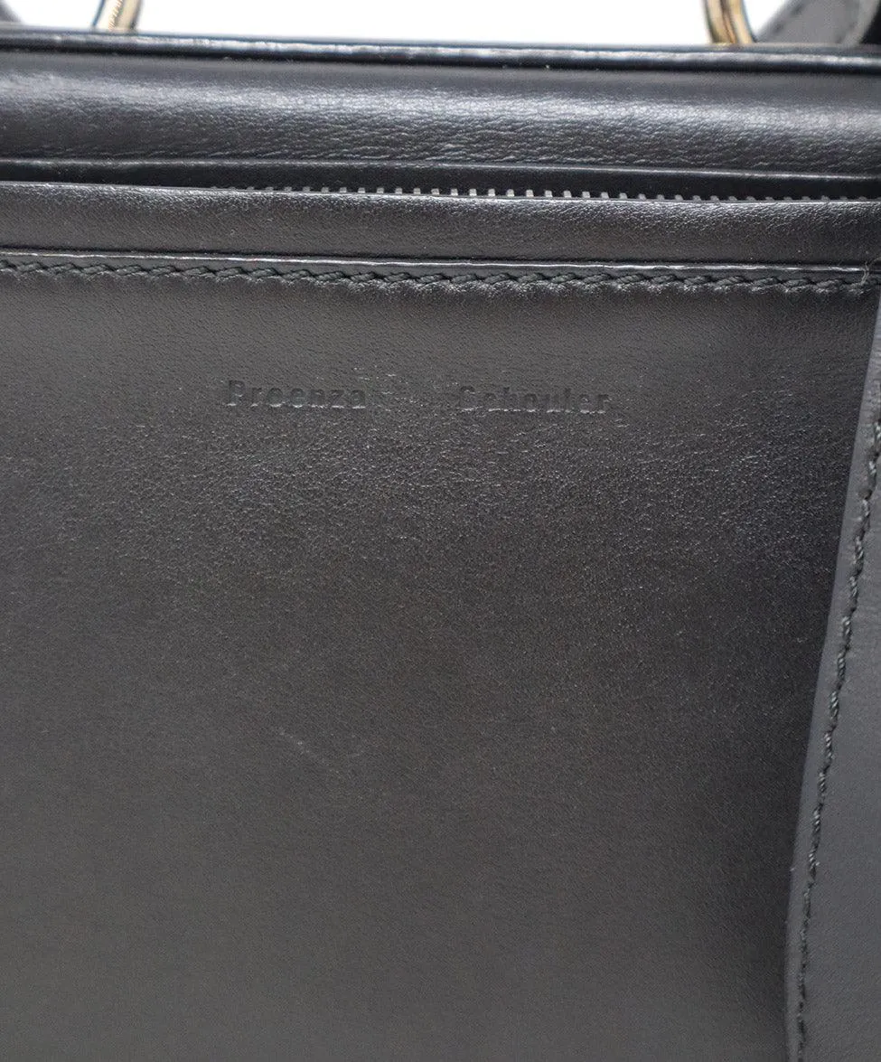 Proenza Schouler Black Leather Shoulder Bag