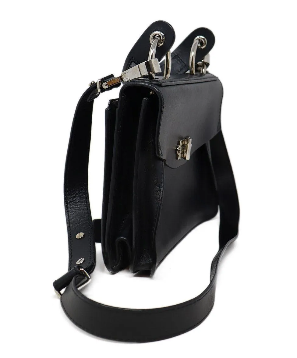 Proenza Schouler Black Leather Shoulder Bag
