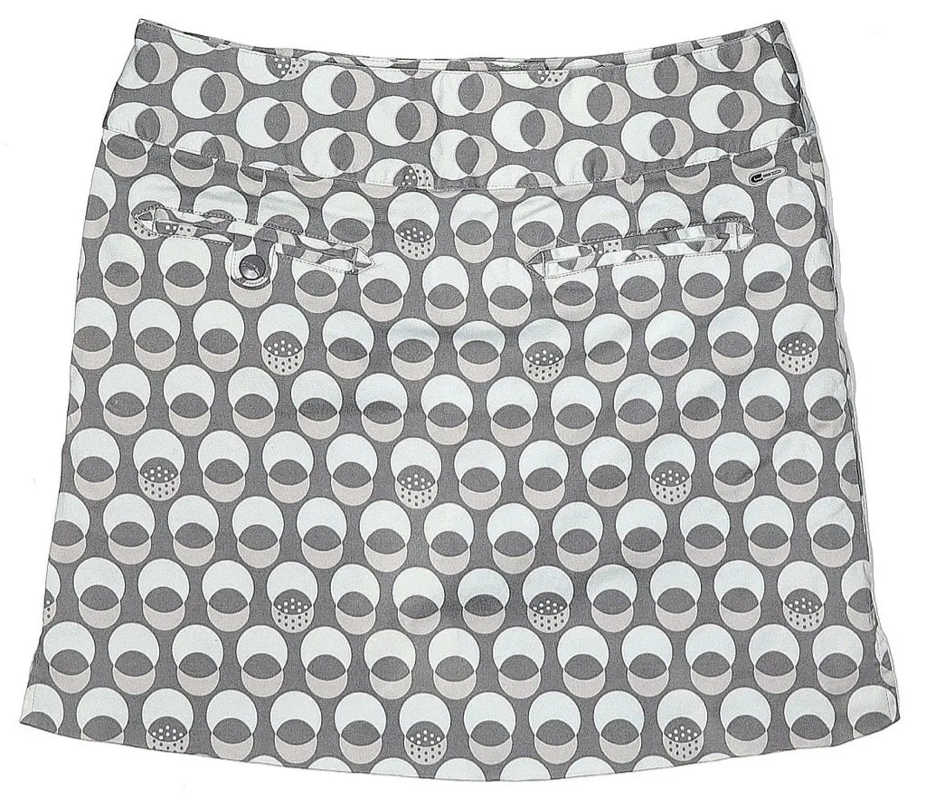 Puma Gray Patterned Heavyweight Cotton Size M