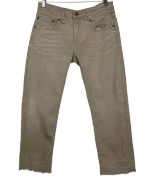 R13 Tan Distressed Jeans sz 4