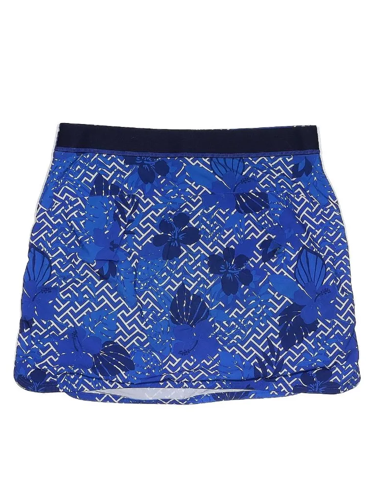 Ralph Lauren RLX Royal Blue Floral Golf Skort Size M MSP$148
