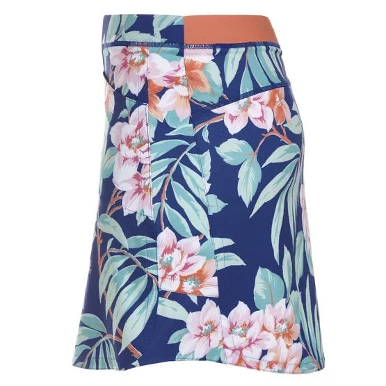 Ralph Lauren RLX Tropical Island Skort - Blue/Green/Orange Size XL. MSP$140