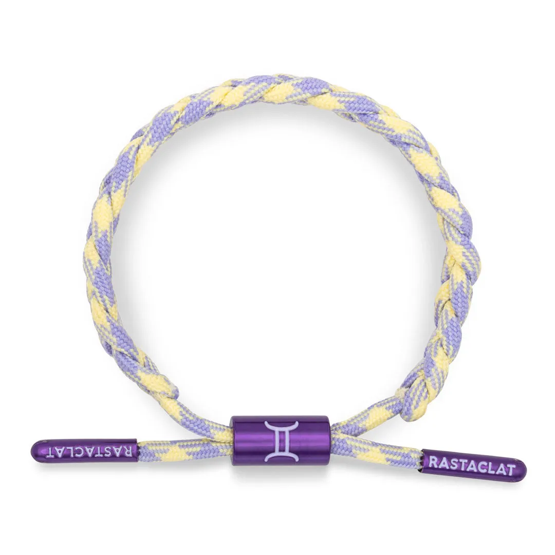 Rastaclat Original Hand Braided Zodiac (Gemini) Adjustable Bracelet