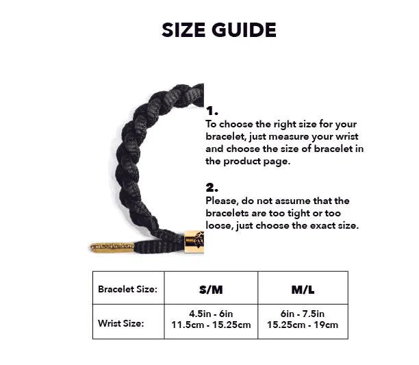 Rastaclat Original Hand Knotted Master Plan Adjustable Bracelet