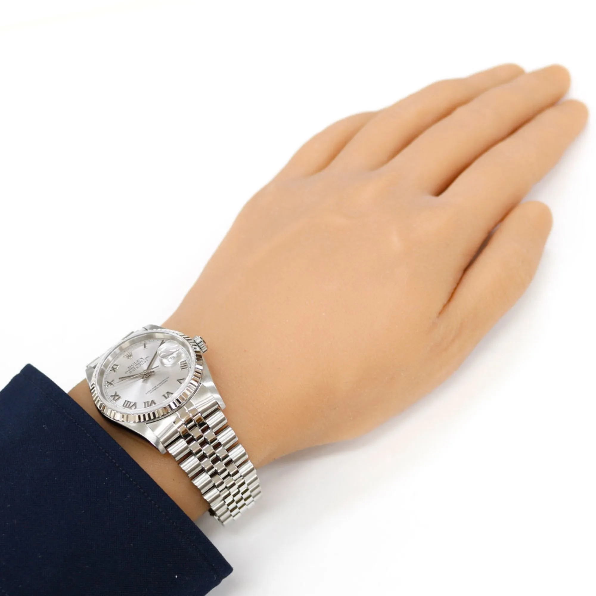 Rolex Stainless Steel Wristwatch (Pre-Owned)