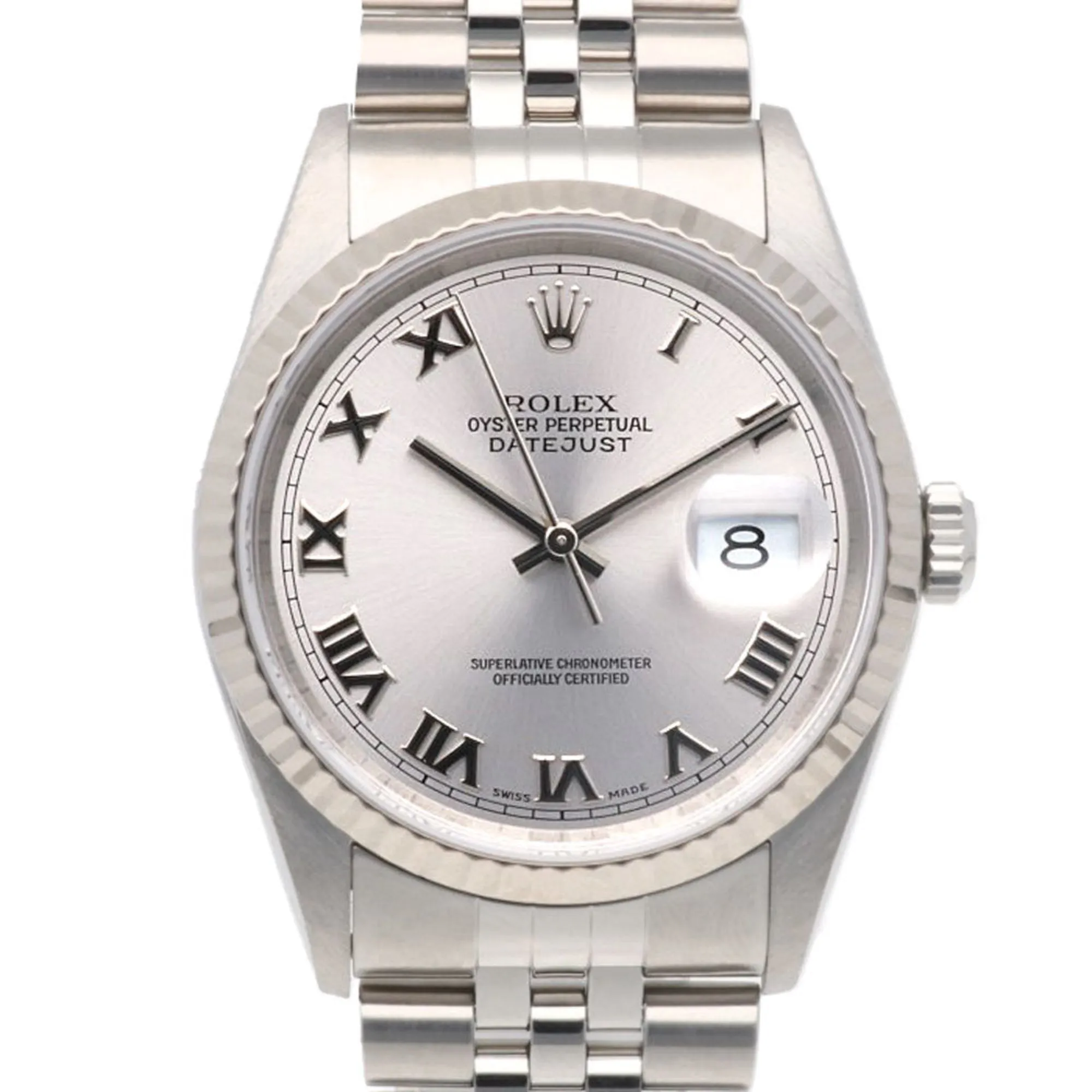 Rolex Stainless Steel Wristwatch (Pre-Owned)