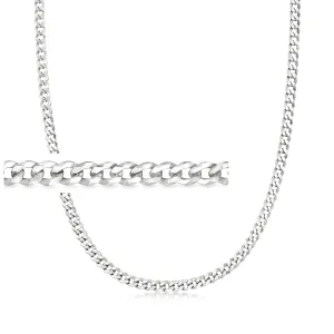 Ross-Simons Men's 5mm Sterling Silver Curb-Link Chain Necklace