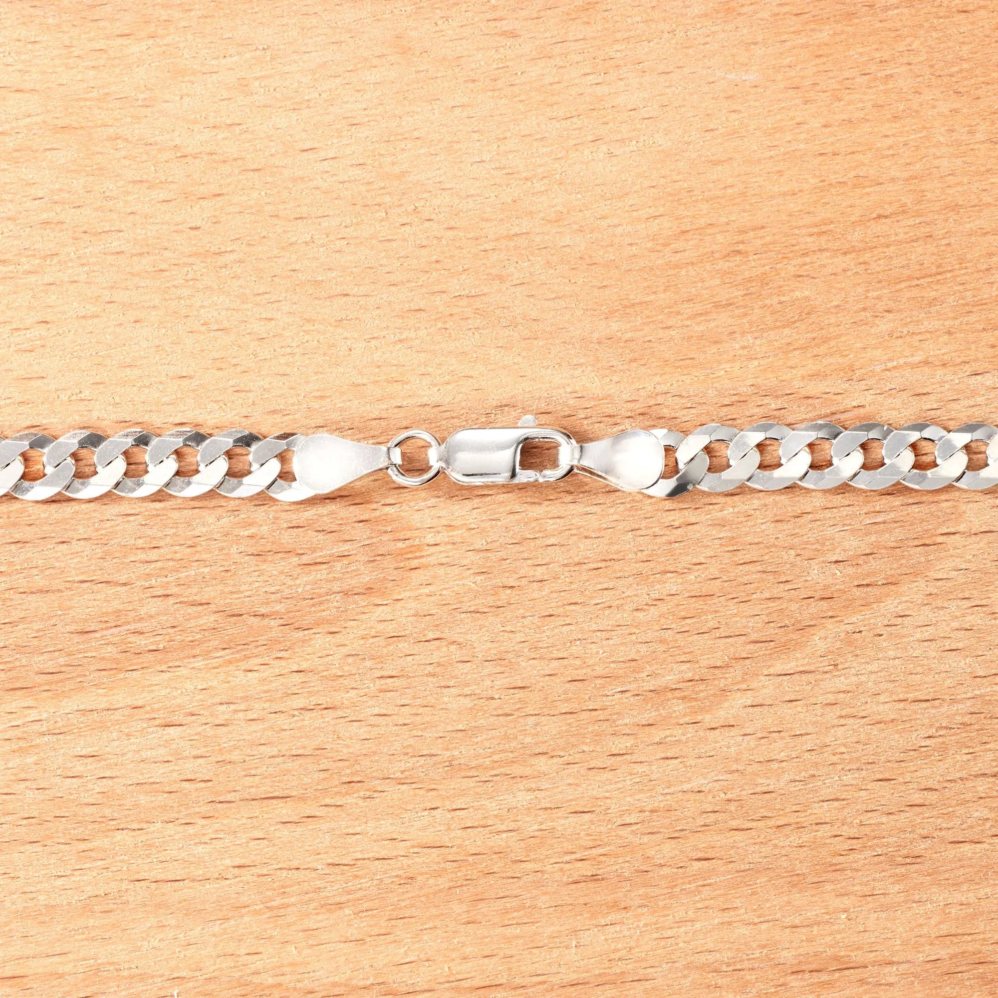Ross-Simons Men's 5mm Sterling Silver Curb-Link Chain Necklace