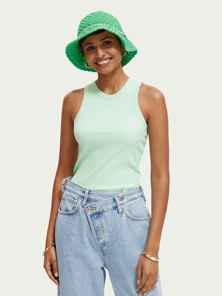 Scotch & Soda Racer Tank Top Green