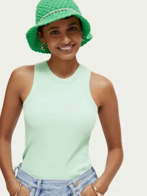 Scotch & Soda Racer Tank Top Green
