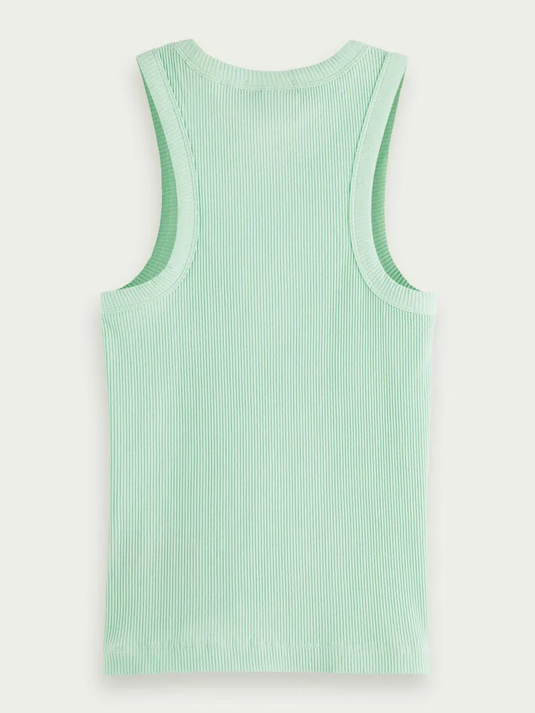 Scotch & Soda Racer Tank Top Green