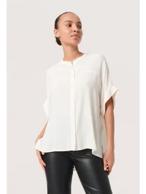 Soaked in Luxury SLHelia Shirt Broken White