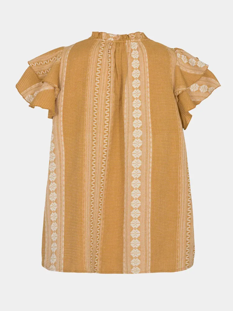 Sofie Schnoor Blouse Mustard