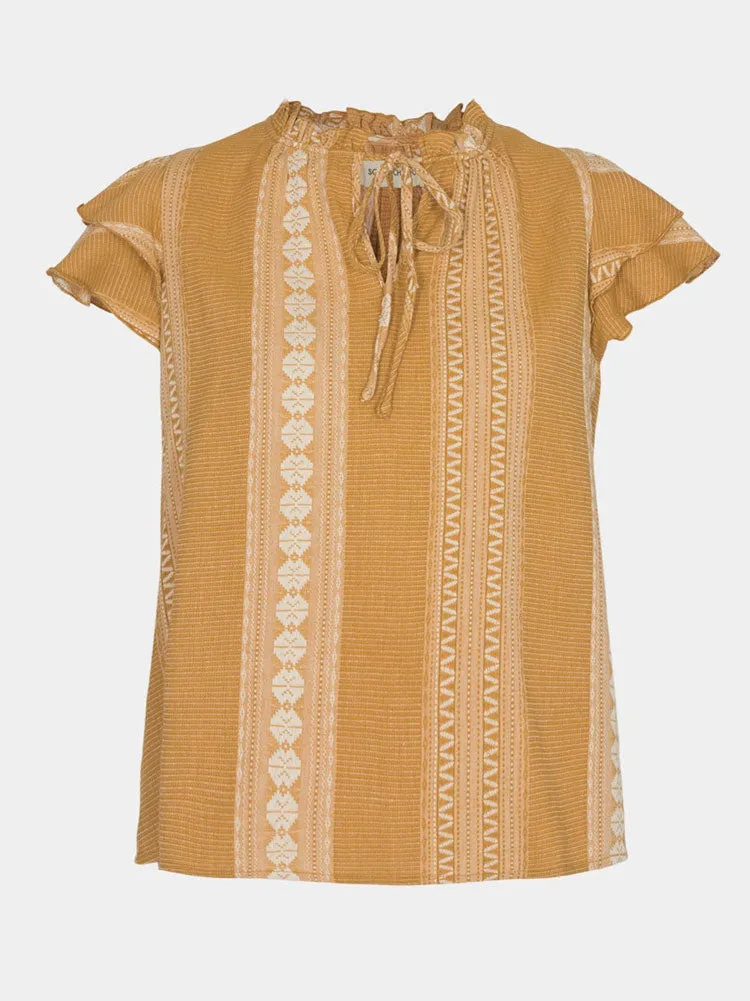 Sofie Schnoor Blouse Mustard