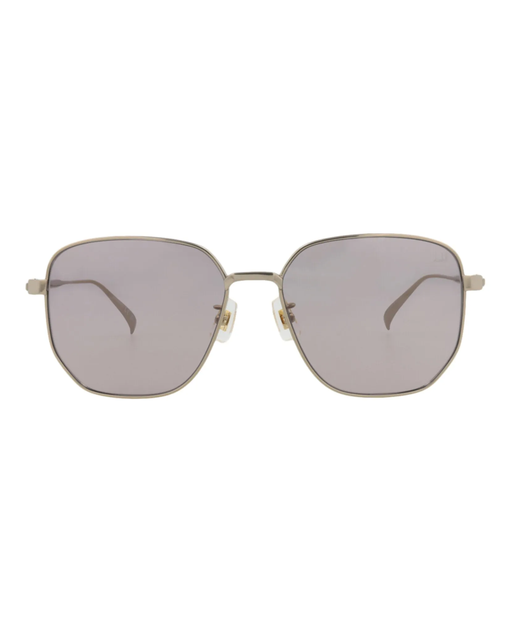 Square-Frame Titanium Sunglasses