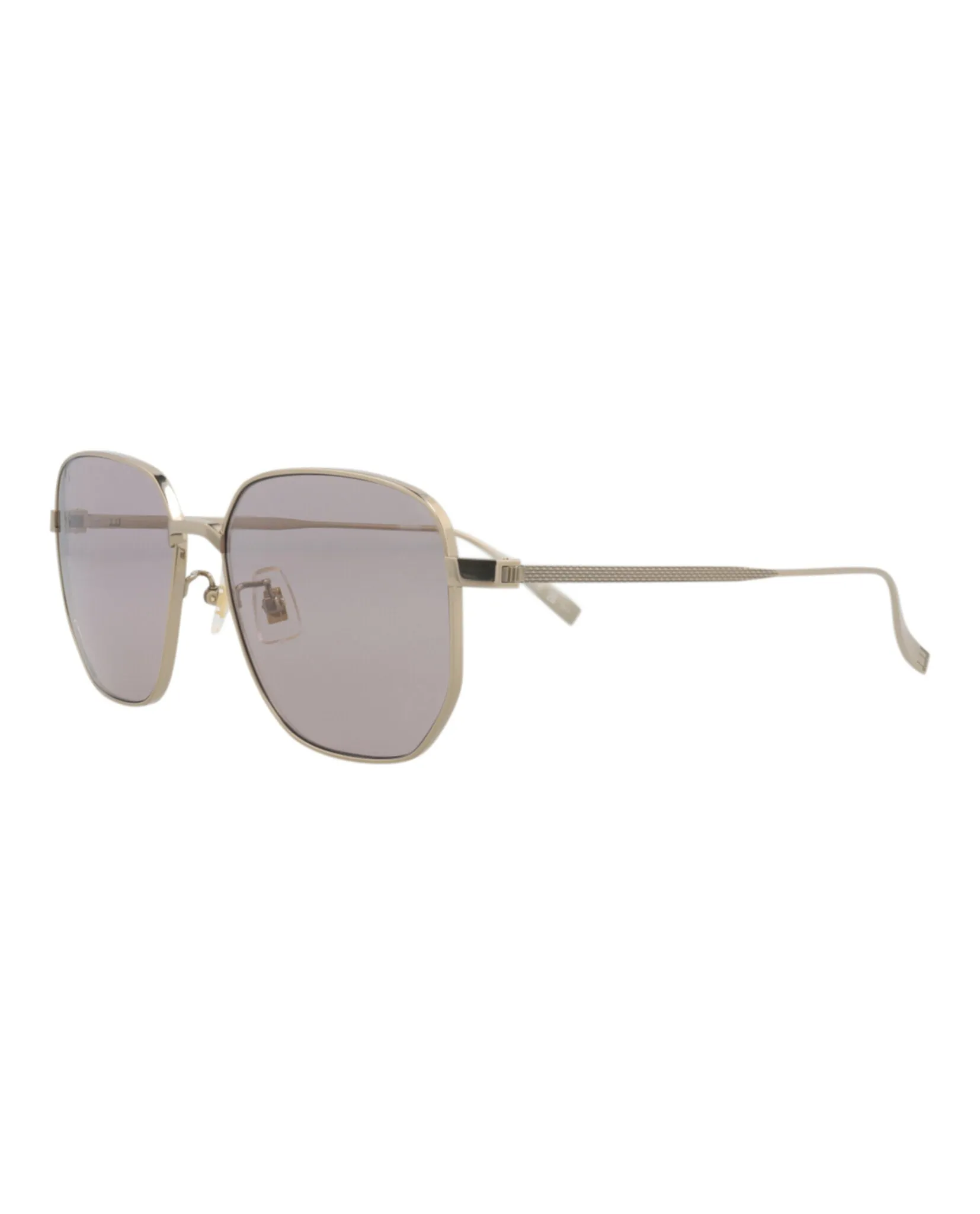 Square-Frame Titanium Sunglasses