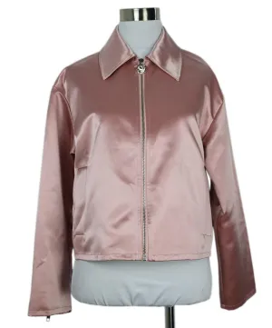 STAUD Metallic Pink Jacket sz 2