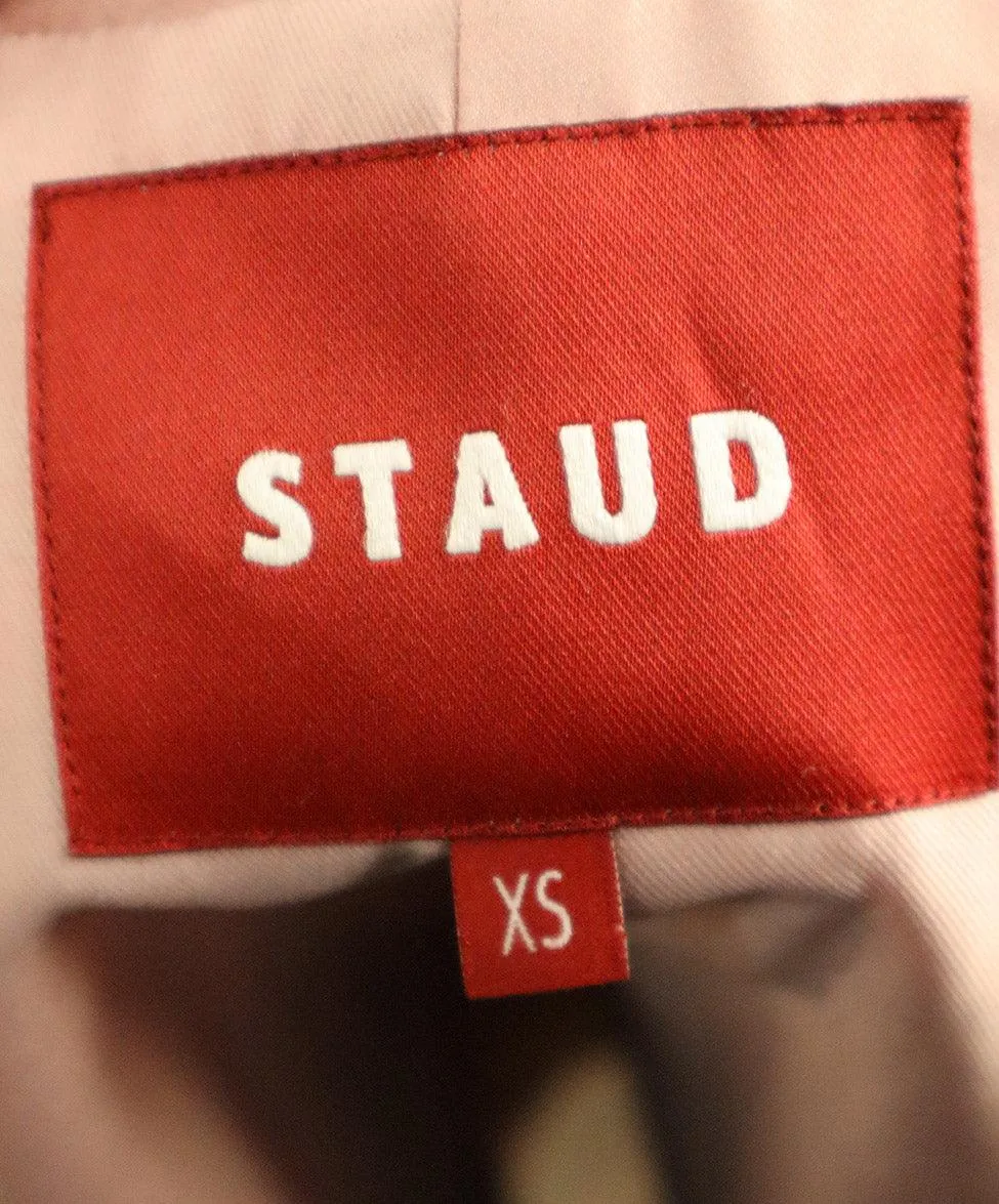 STAUD Metallic Pink Jacket sz 2
