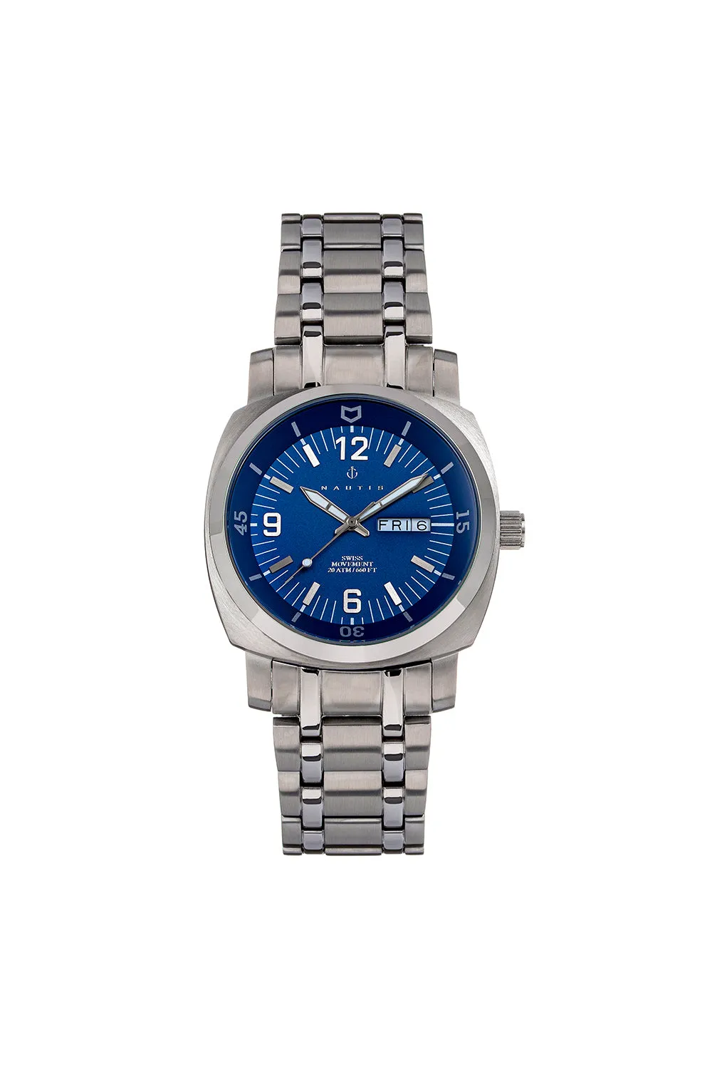 Stealth Bracelet Watch with Day & Date