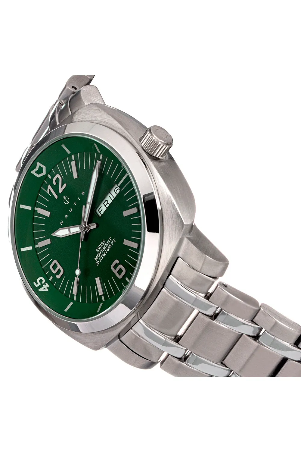 Stealth Bracelet Watch with Day & Date