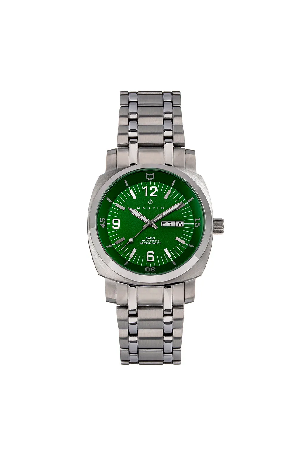 Stealth Bracelet Watch with Day & Date