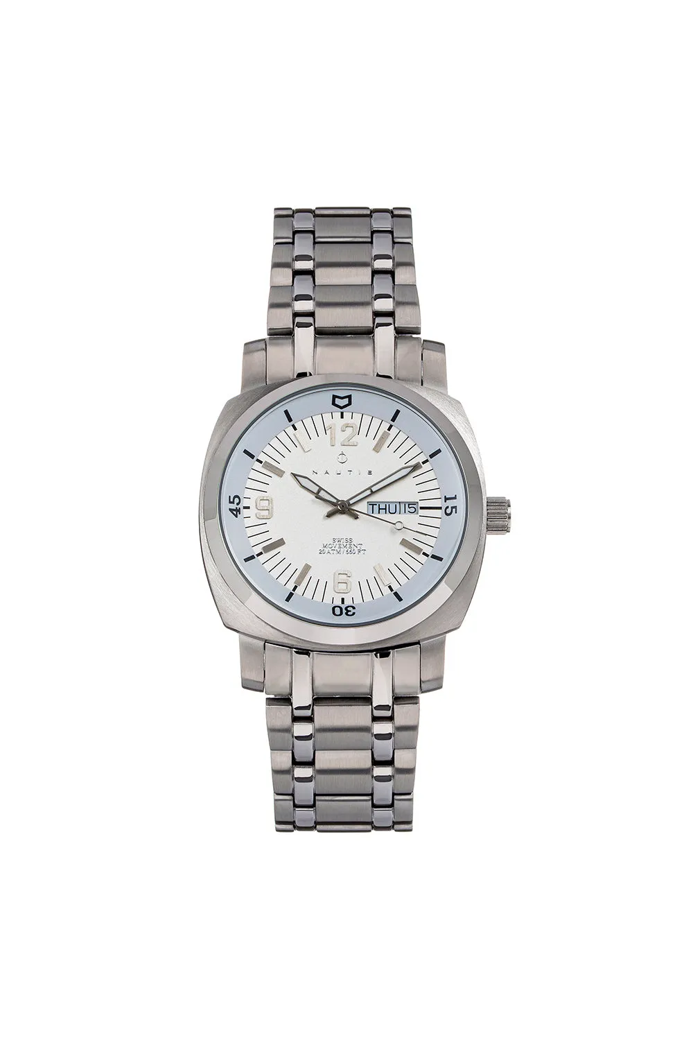 Stealth Bracelet Watch with Day & Date