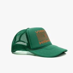 Supervsn Vibrate Higher Trucker Hat / Green