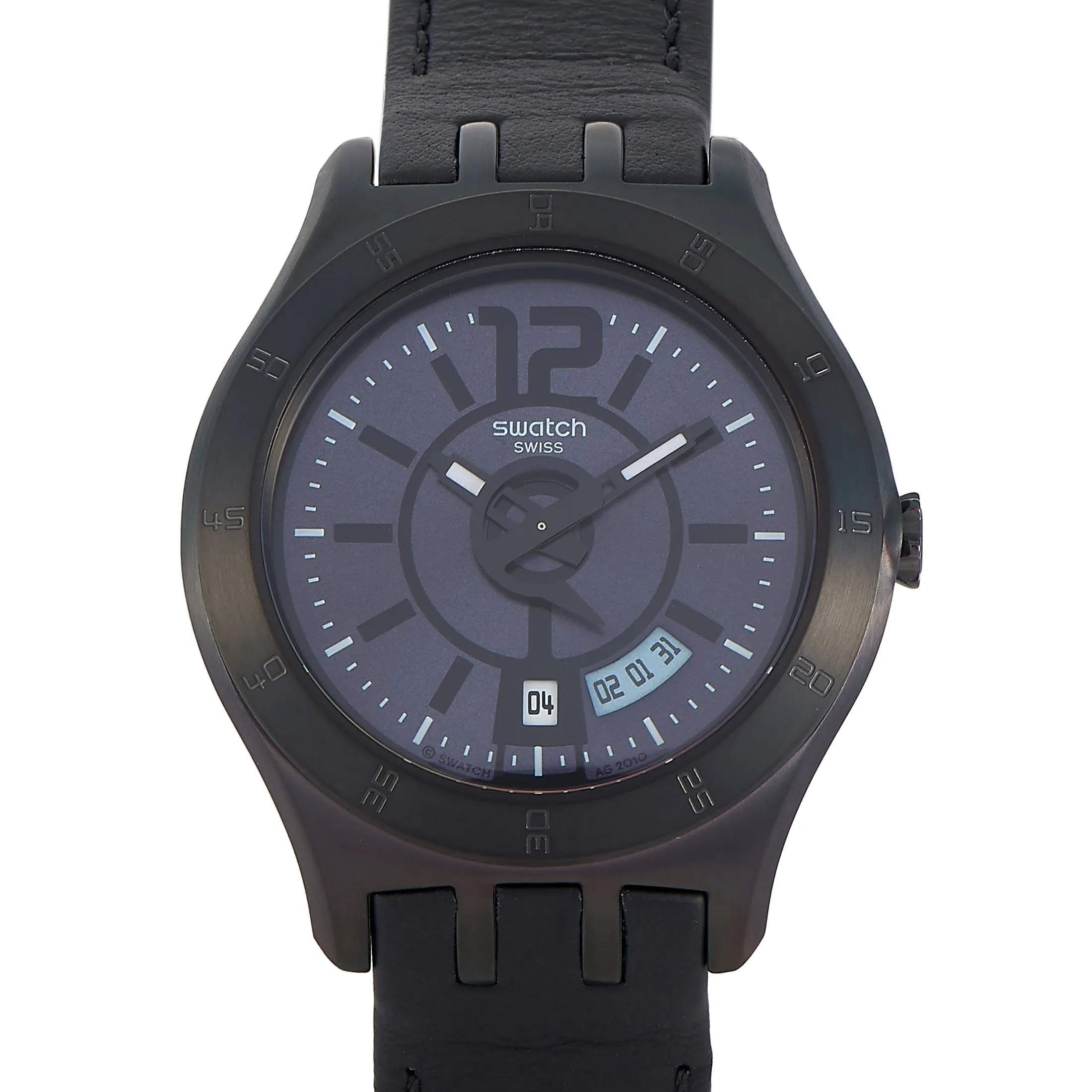 Swatch In a Stately Mode 43mm Watch YTB400