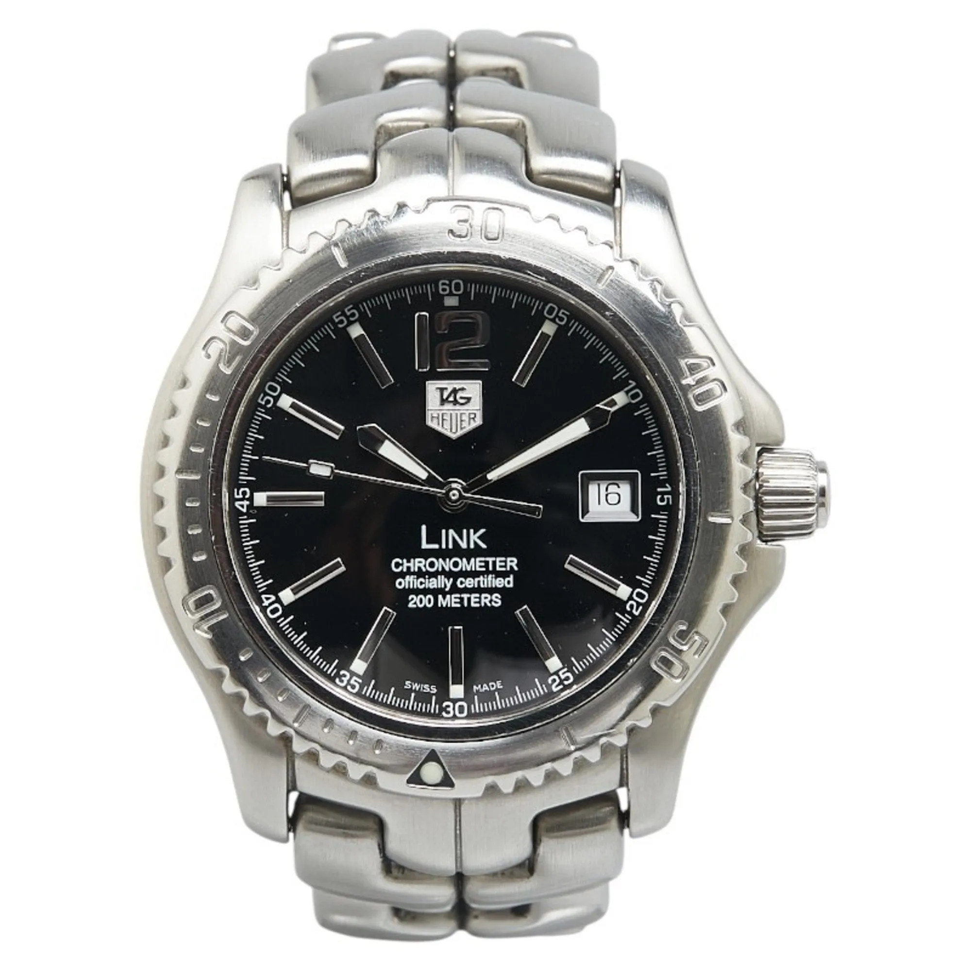 Tag Heuer Stainless Steel Wristwatch (Pre-Owned)