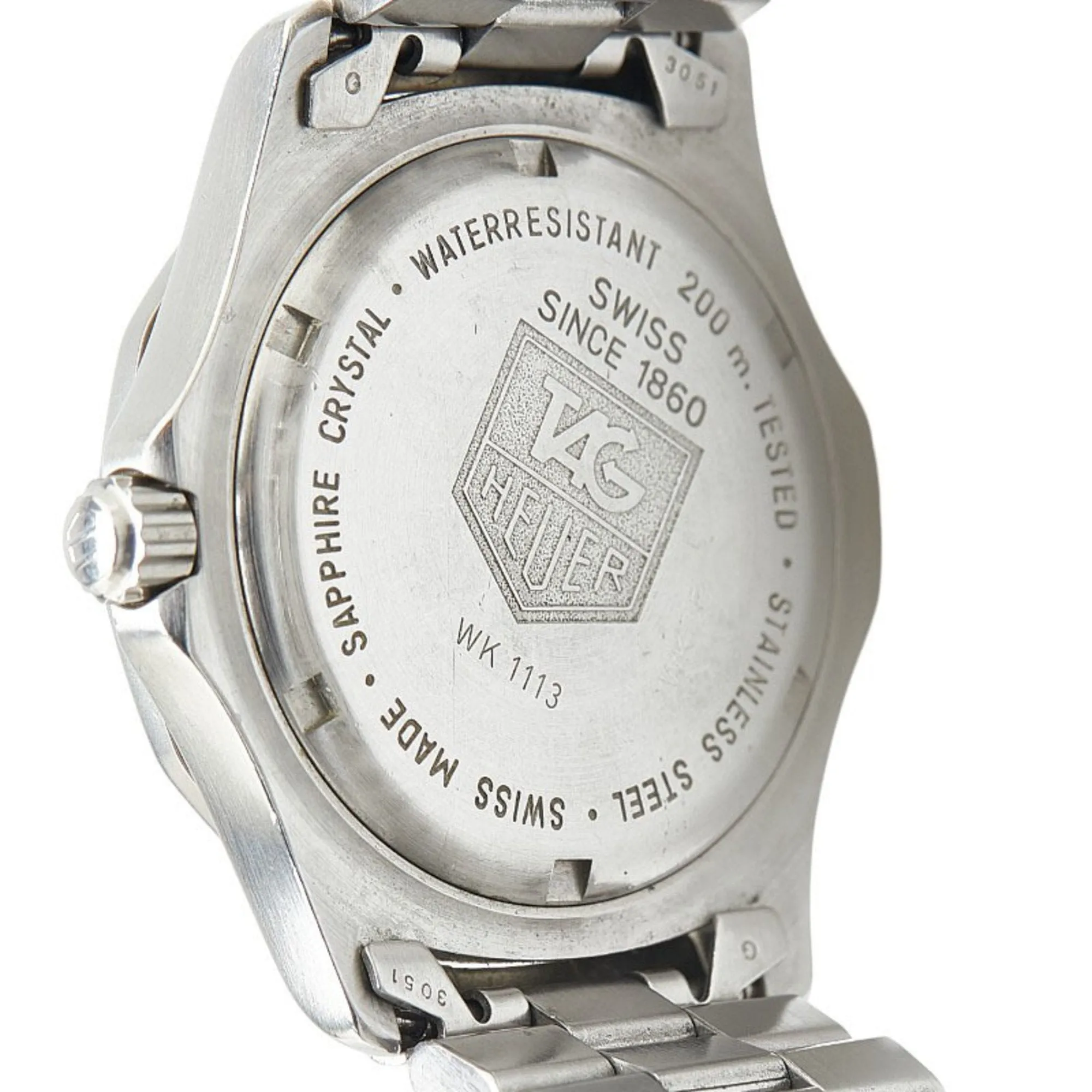 Tag Heuer Stainless Steel Wristwatch (Pre-Owned)