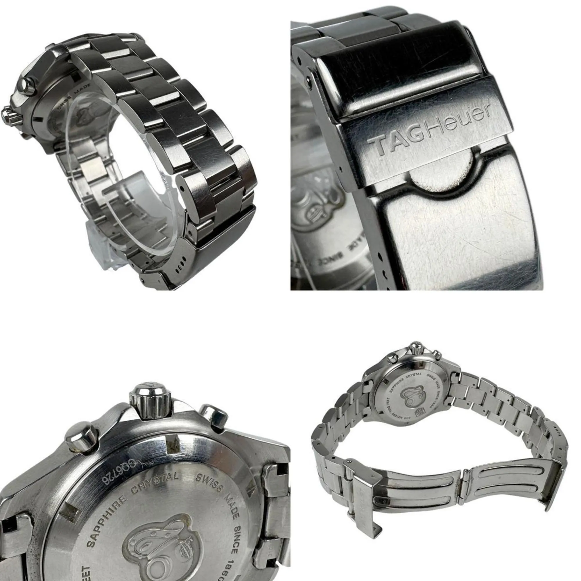 Tag Heuer Stainless Steel Wristwatch (Pre-Owned)