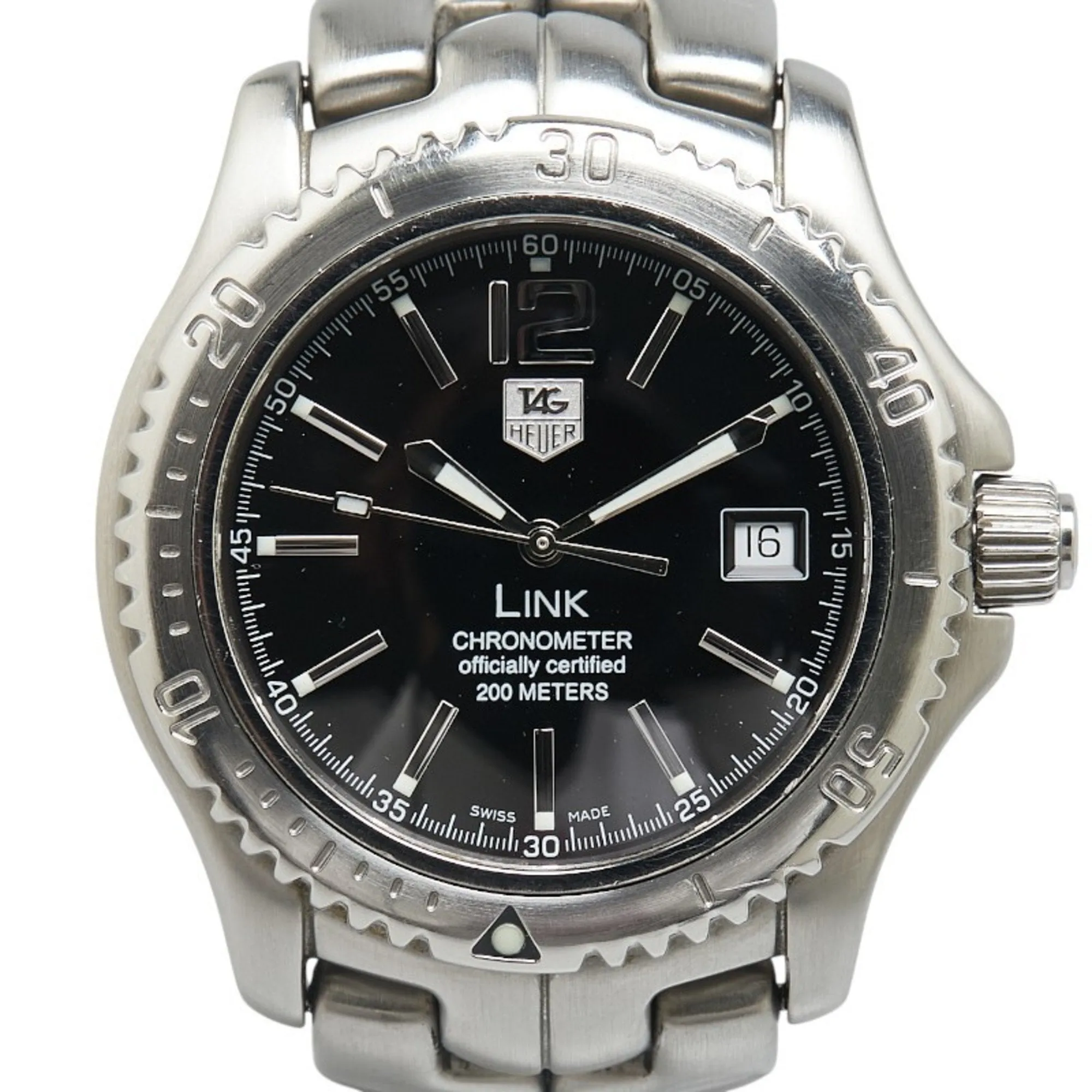 Tag Heuer Stainless Steel Wristwatch (Pre-Owned)