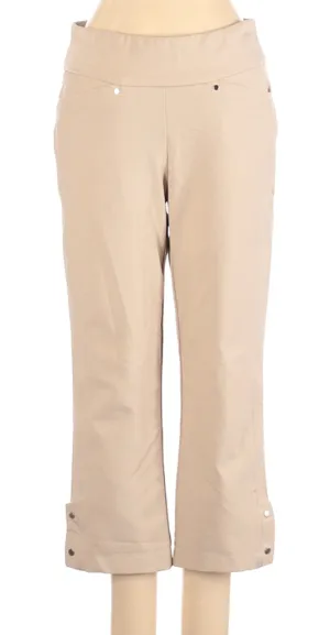Tail Pull-on Tan Cropped Pants Size 2