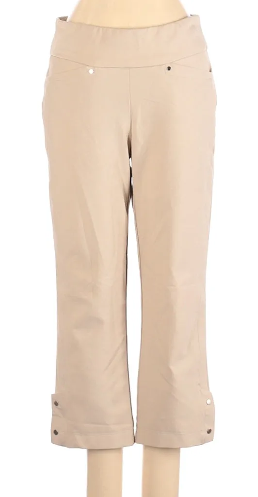 Tail Pull-on Tan Cropped Pants Size 2