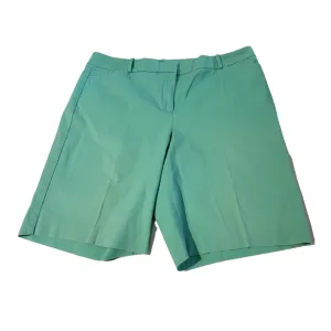 Talbots Mint Green Golf Shorts Size 16
