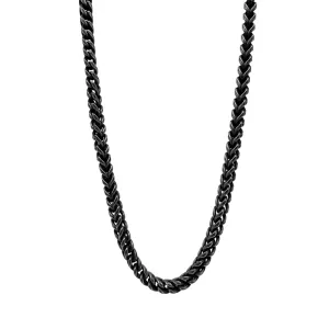 Tarnish Resistant Silver Plated Franco Chain Necklace