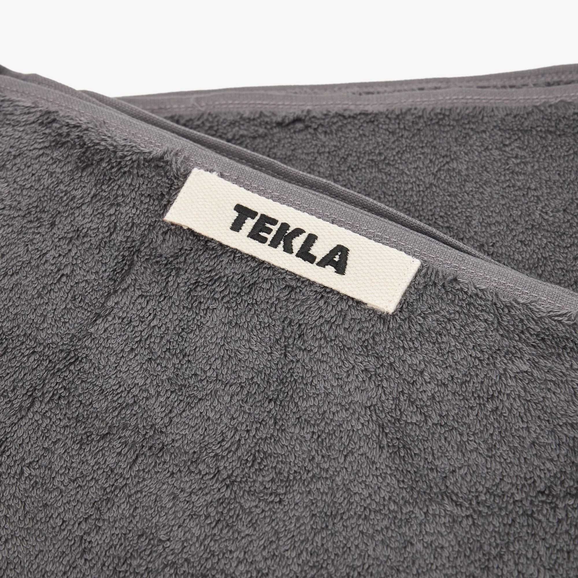Tekla Terry Towel / Charcoal Grey
