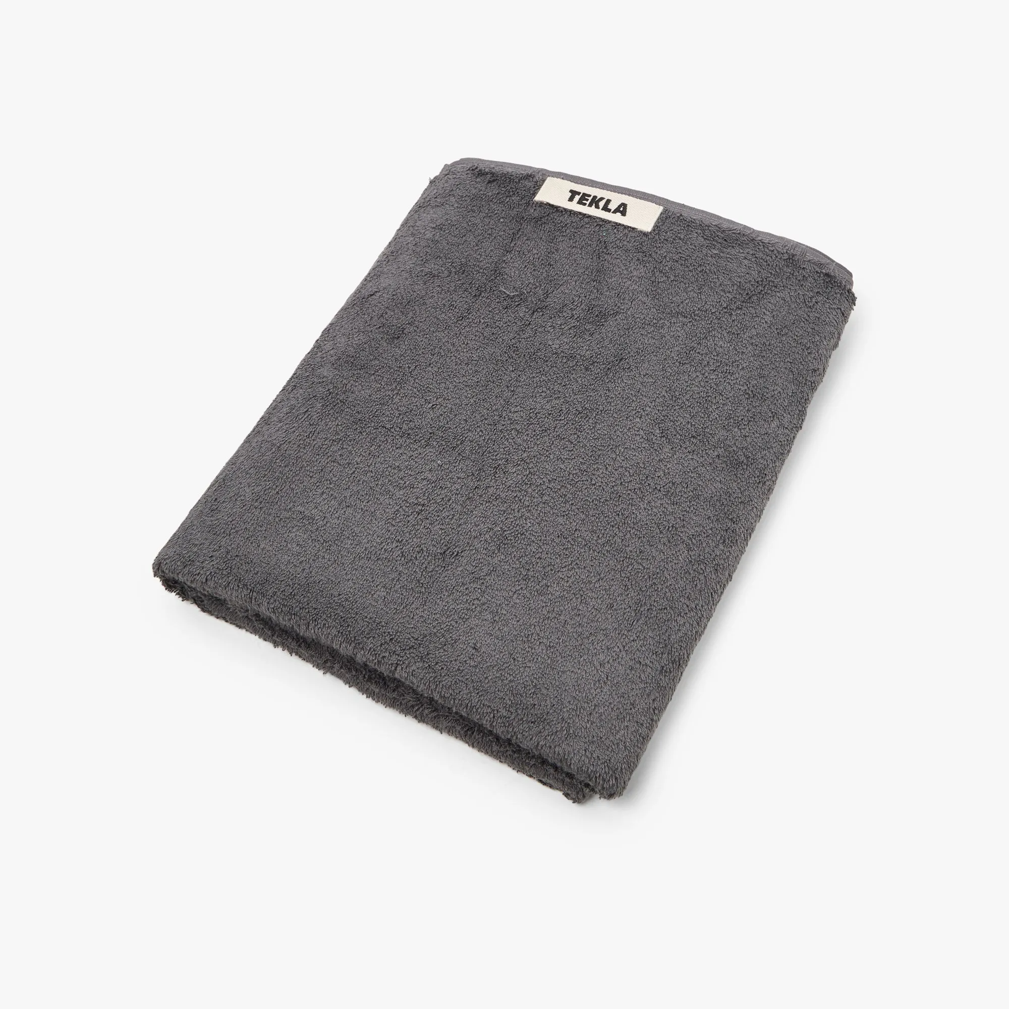 Tekla Terry Towel / Charcoal Grey