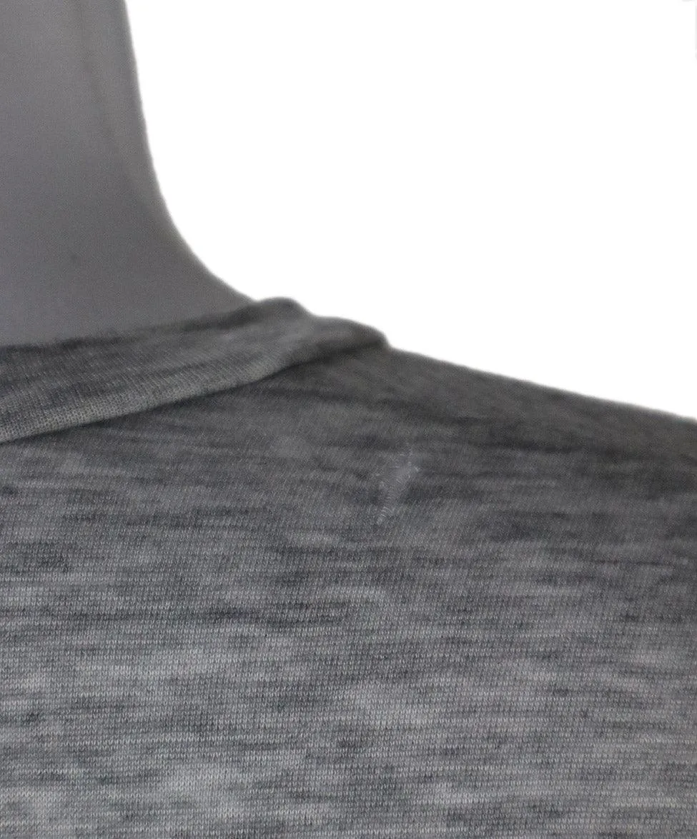Thakoon Grey & Blue Cotton Top sz 6