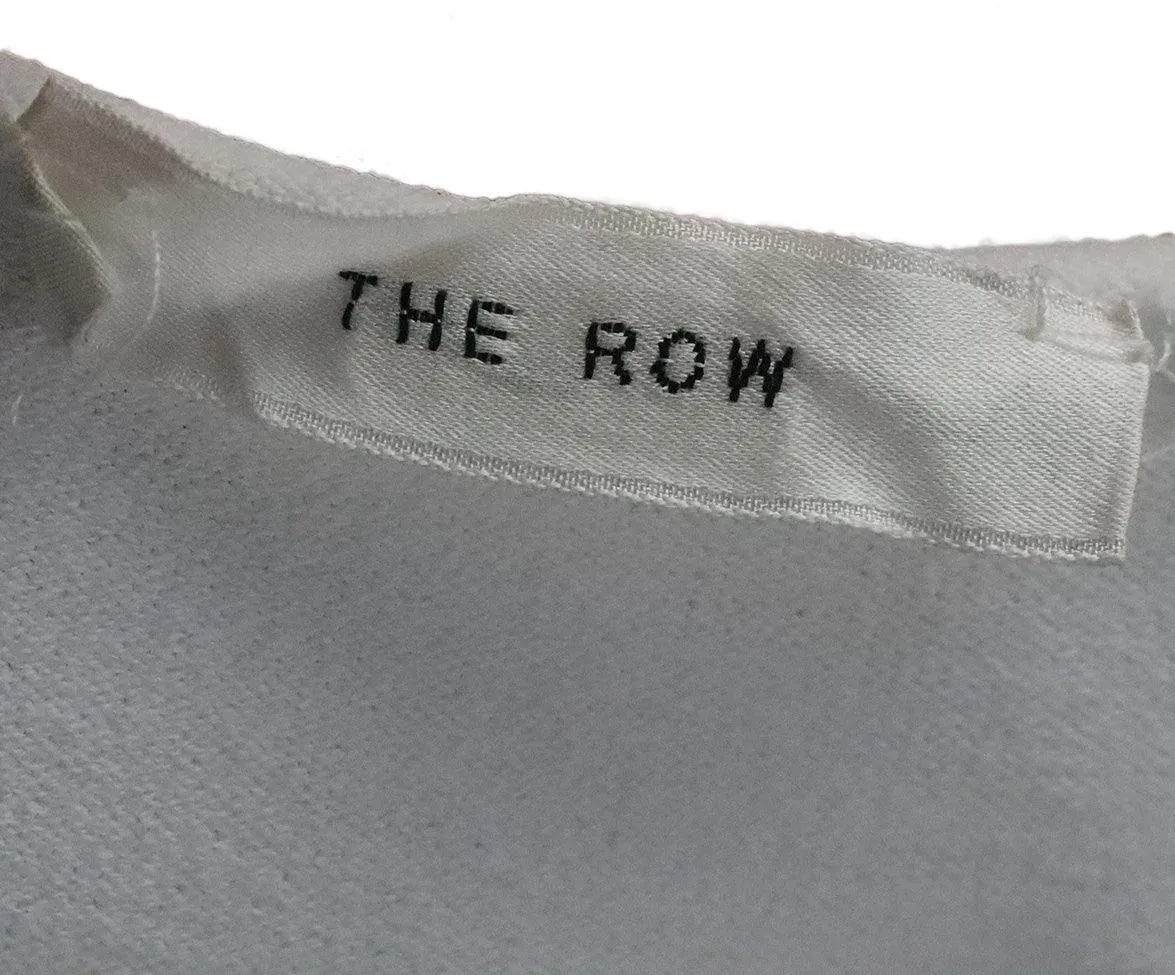 The Row White Tank Top sz 8