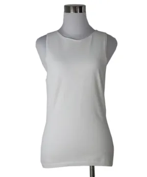 The Row White Tank Top sz 8